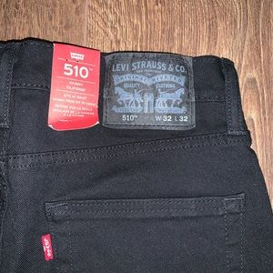 Men’s Levi Skinny Black Jean